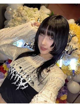 アリートウキョウ(ALLY TOKYO) ハッシュカットウルフカットロングウルフロングレイヤーカット