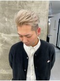 波巻きツイストスパイラルパーマ/フェザーパーマ/眉毛/メンズ