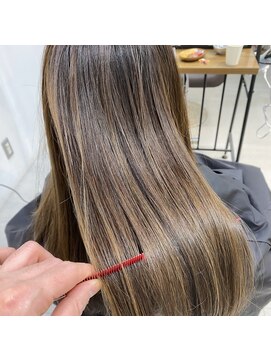 アオ 岡野 横浜(a-o) 髪質改善矯正　ハイライト履歴