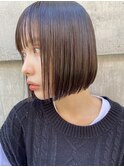 ミニボブ/似合わせカット/髪質改善
