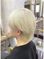 クラビス プラチノ(CLAVIS PRATINO)&nbsp;ホワイトブロンド/メンズカット/メンズハイトーン