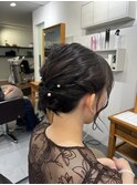 ヘアセット×アップスタイル×ボブ×ミディアム【広島】【横川】
