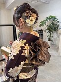 振袖着付け ヘアセット