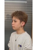 波巻きツイストスパイラルパーマ/フェザーパーマ/眉毛/メンズ
