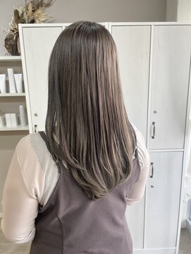 ヘアーサロン リベット(hair salon Libett) 透け感グレージュカラーココアベージュショコラベージュ