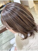 ナチュラルハイライト×くびれミディアム