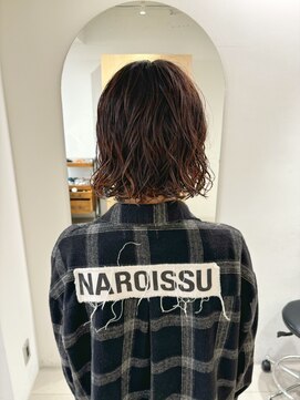 ロマリア 渋谷 渋谷宮益坂(Lomalia) 乾かすだけでキマる髪/ウェーブミディアムボブ