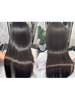 METEO髪質改善で内部補修＋質感向上で憧れの美髪へ