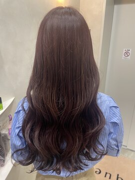 ユニック コウベ(unique KOBE) 髪質改善カラー×ピンクバイオレット