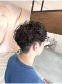 【無造作ニュアンスパーマ×メンズショート】byタナカ