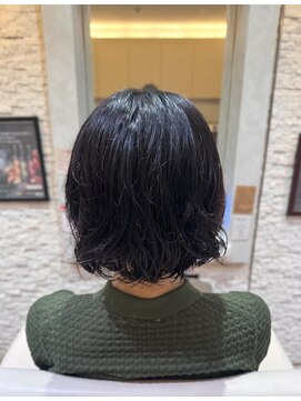 ヴィサージュプラス(VISAGE plus) ミニボブ×ゆるふわパーマ