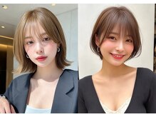 美容師にカットセミナーしています♪似合うスタイルに【ボブ】