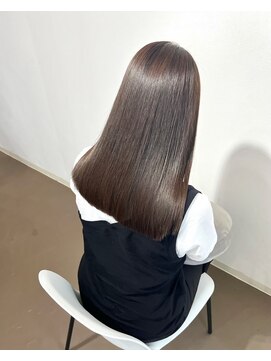 イオエ 元町(ioe) 髪質改善カラー/髪質改善ストレート/縮毛矯正/ココアベージュ
