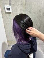 グロー(glow)&nbsp;インナーフェイスフレーミング×パープルカラー