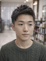 ウィロー(WILLOW)&nbsp;【WILLOW京橋】アップバングかりあげメンズカット(中原由貴)