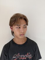 サロン(SALON)&nbsp;ハイトーンカラー　メンズカラー　ブラウン系統
