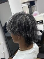 ディライト(Delight)&nbsp;ホワイトメッシュ×ツイストサーフカール