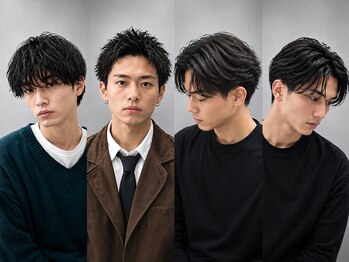 シーフ 船橋(Cyf)の写真/お洒落を合わせたメンズパーマでどの角度もカッコいい[船橋/MEN'S/ニュアンスパーマ/シャドウパーマ]