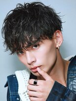 リップス 表参道店(LIPPS) シャドウパーマ襟足短めショートマッシュ