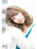 アジールヘア 池袋東口店(agir hair)&nbsp;計算ずくのゆるふわ無造作ミディ【池袋/池袋東口/池袋駅】