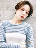 【山庄司 祐希】ニュアンスハイライト×ハンサムショート 表参道