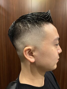 ヒロギンザ 横浜店(HIRO GINZA) 左クルーカット