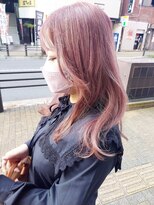 クロ ヘアー(CURRO HAIR) ホワイトピンク