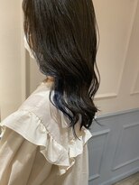 フレーム へアアンドトリートメント 天王寺北口店(FRAME)&nbsp;ブルーインナーカラー