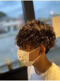 スパイラルパーマ