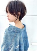 【渡辺】大人かわいい美髪ショートネビージュ
