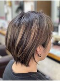 丸みショート