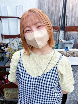 ユイマァル 倉敷店(YUIMARL) 切りっぱなし×サラサラベージュ