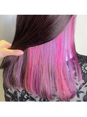 inner mix color “ pink purple ”