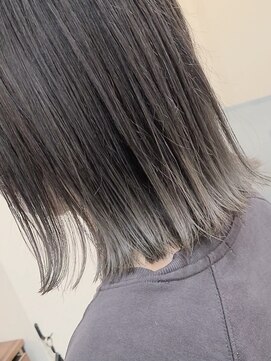 ブルーアンドカンパニー(BLUE&Co.) 裾カラー×グレージュ☆