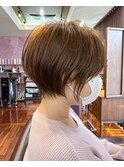 似合わせショート 明るめベージュ