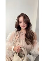 ラル 立川(lar)&nbsp;ツウィベージュ_前髪マチルダボブピンクベージュ