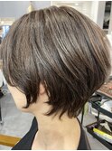 大人ショートボブ