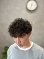 アロウ(ARAW) クセを活かしたナチュラル波打ちmixパーマ