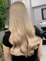 ロウル 渋谷(LOWRL)&nbsp;まろやかホワイトミルクティー/ケアブリーチカラー