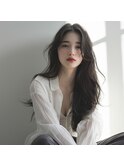 【コテ巻き風パーマ/ナチュラルパーマ】ゆる巻きウェーブ
