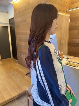 ヘア プロデュース キュオン(hair produce CUEON.) 暖色カラー/redcolor/艶カラー