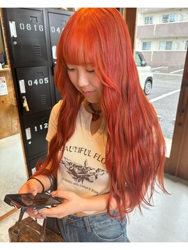 マウナロア(MAUNA LOA) オレンジヘアカラー