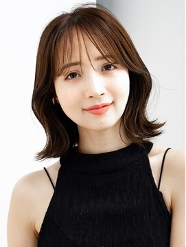 レノラ 本町(LENORA) 20代30代大人かわいいナチュラル暗髪ゆるめパーマヘア