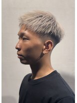 メンズバイココテラス 豊中(men's by cocoterace) ジェットモヒカン/メンズカット/アップバングショート
