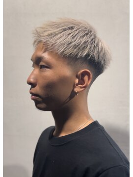 メンズバイココテラス 豊中(men's by cocoterace) ジェットモヒカン/メンズカット/アップバングショート