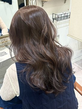 ココ(co.co.) 【 co.co. 具志堅 】こっくりブラウンcolor×レイヤーcut