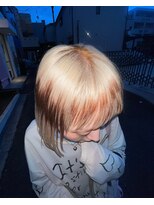 シキ オルガン 大宮(siki ORGAN)&nbsp;猫みたいなデザインカラー。