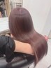 カット＋透明感カラー＋超音波トリートメント