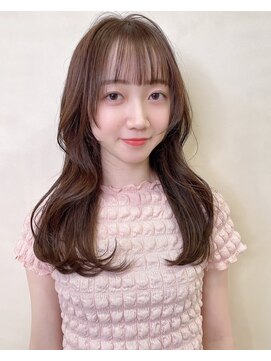 イーストハムヘッドショップ(EAST HAM head shop) 小顔風レイヤーカット/ショコラブラウン/セミロング