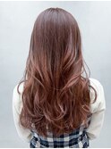 ロング美髪韓国ヘア顔周りレイヤー_ba494291